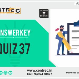 ANSWER KEY – QUIZ 37