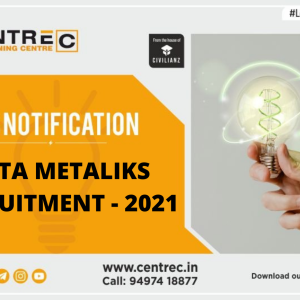 Tata Metaliks Electrical Recruitment 2021