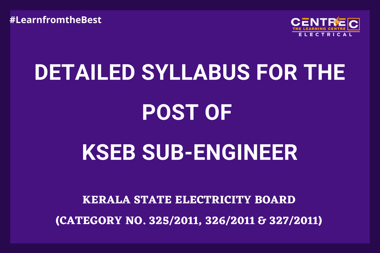 kseb Sub Engineer