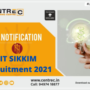 NIT Sikkim Faculty Recruitment