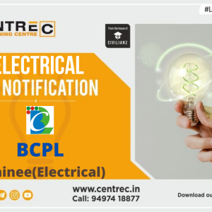 BCPL – Trainee(Electrical)