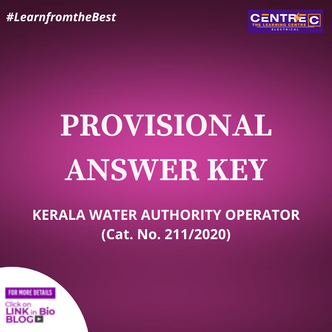 provisional answer key