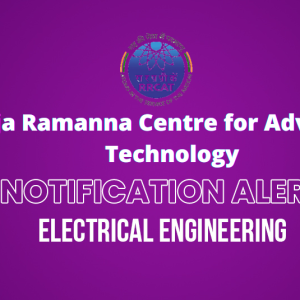 Scientific Assistant – Raja Ramanna Centre for Advanced Technology