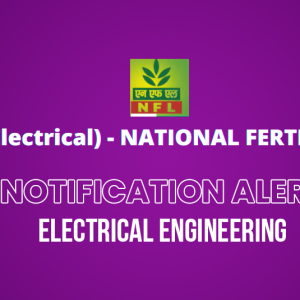 Manager (Electrical) – NATIONAL FERTILIZERS LIMITED