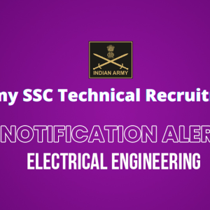 Indian Army SSC Technical Recruitment 2022