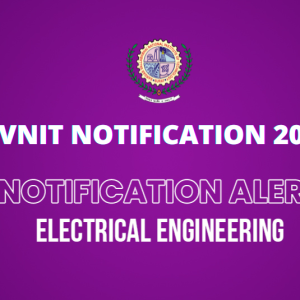 SVNIT NOTIFICATION 2022