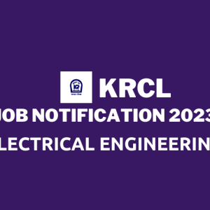 KRCL NOTIFICATION 2023
